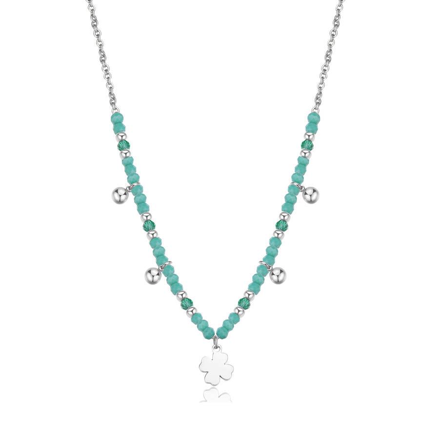 COLLANA GLINT  IN ACCIAIO S'AGAPO' - S