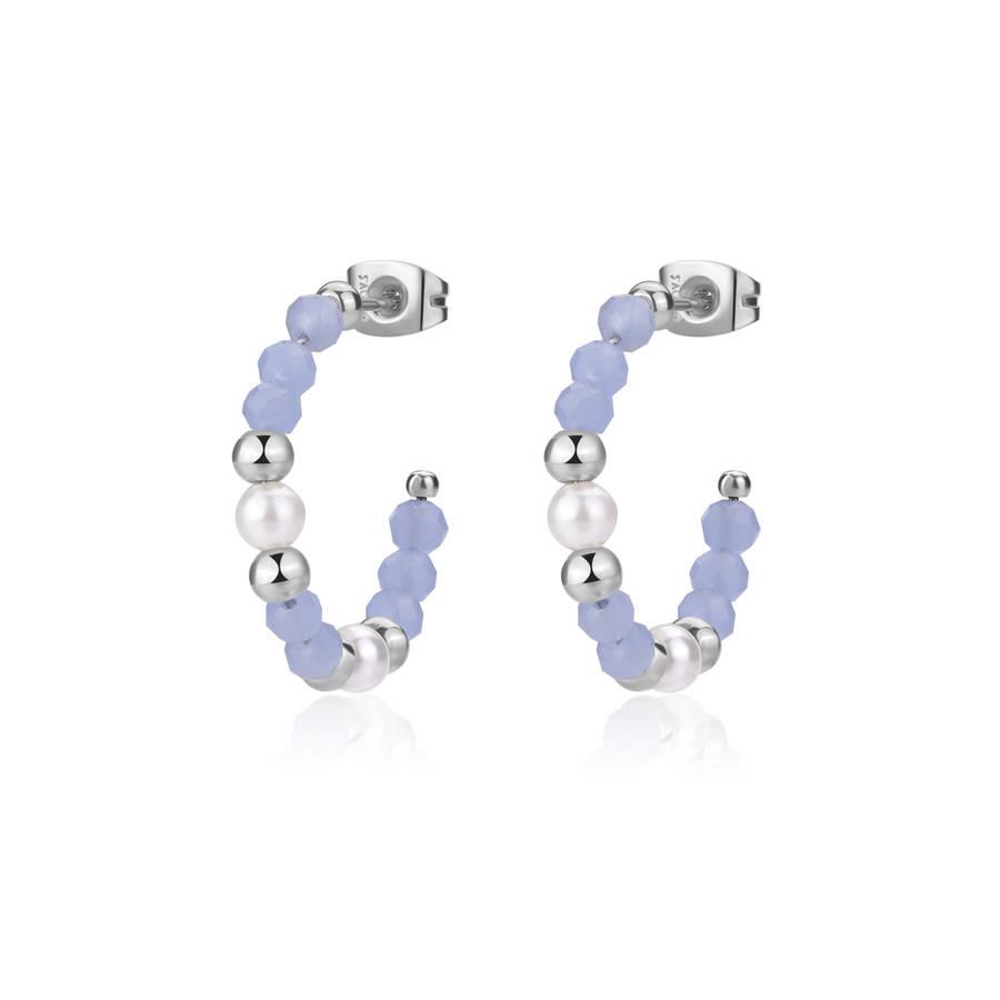 ORECCHINI GLINT  IN ACCIAIO S'AGAPO' - S