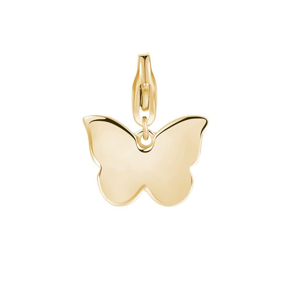 CHARM FARFALLINA DORATA - S