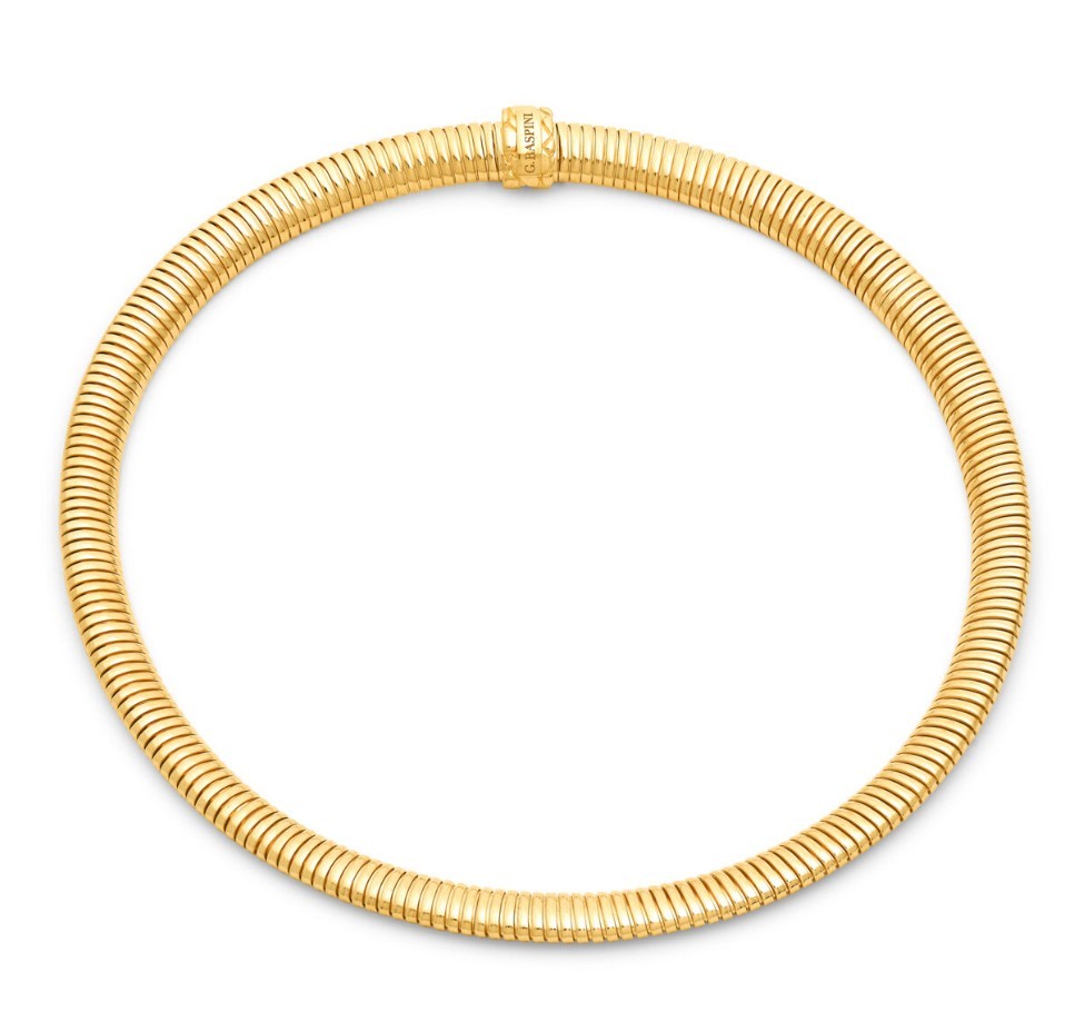 COLLANA TUBOGAS DORATA - GIOVANNI RASPINI