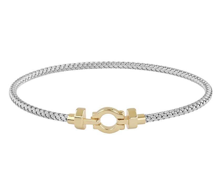 BRACCIALE ARGENTO REBEL UOMO - BLISS