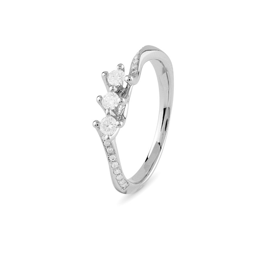 ANELLO TRILOGY IN PLATINO - BLISS