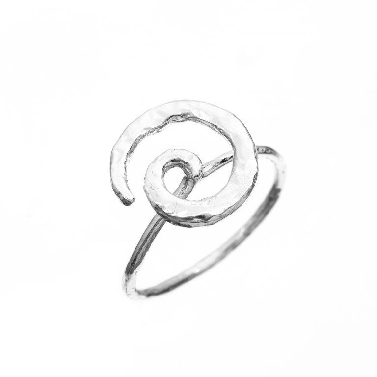 TWIST &ndash; ANELLO IN ARGENTO NATURALE - ATHENA 