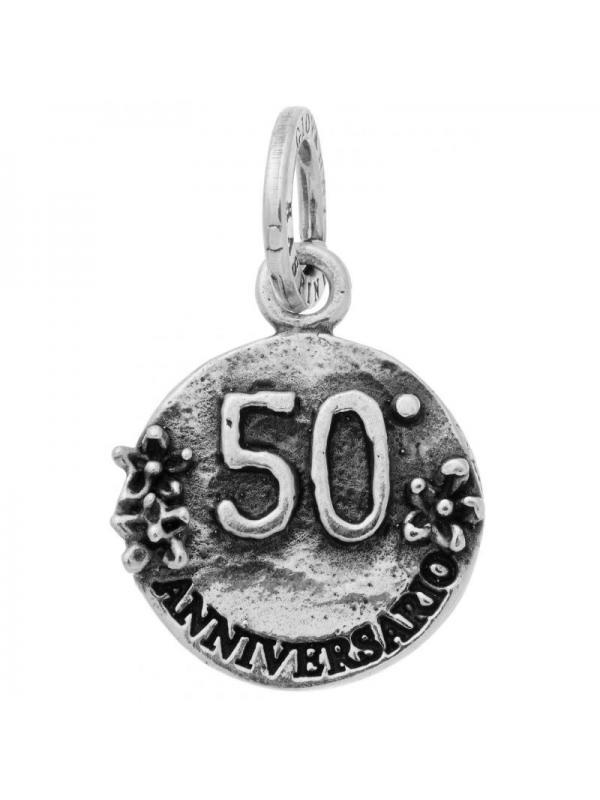 CHARM MEDAGLIA 50&deg; ANNIVERSARIO - GIOVANNI RASPINI