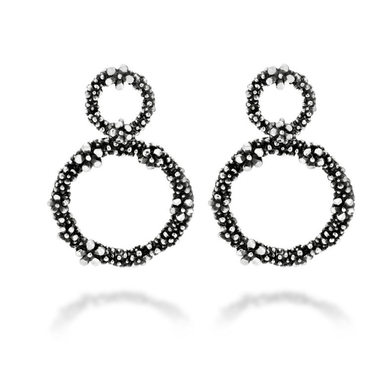 ORECCHINI MILLEFIORI - GIOVANNI RASPINI