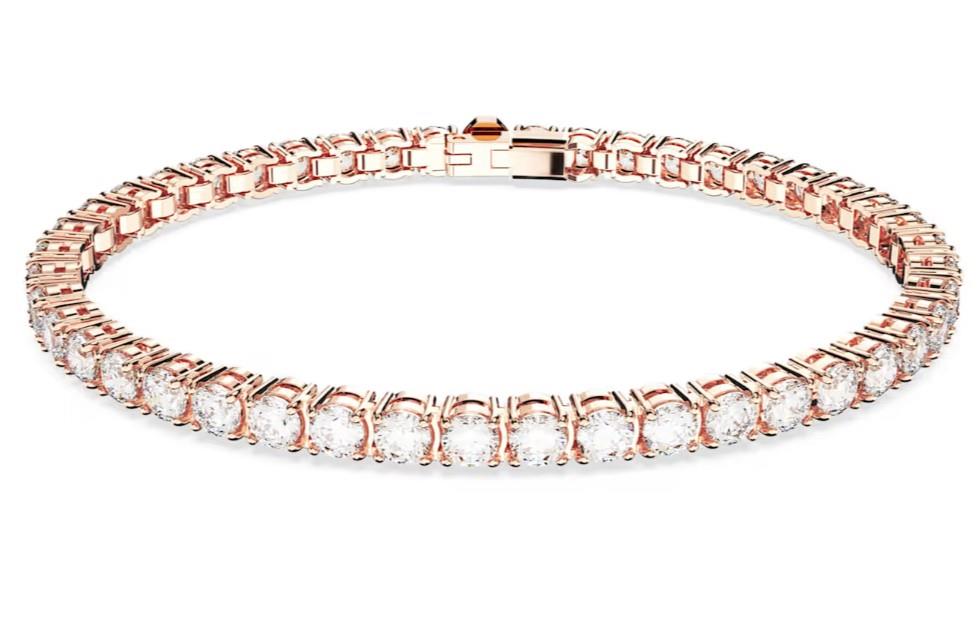 RE MATRIX:BRACCIALE S WHITE-ROS M - SWAROVSKI