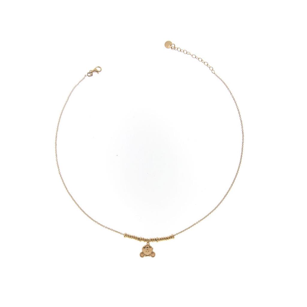 COLLANA RUE DES MILLE ROSATA MICRO ANELLI CARROZZA - RUE DES MILLE