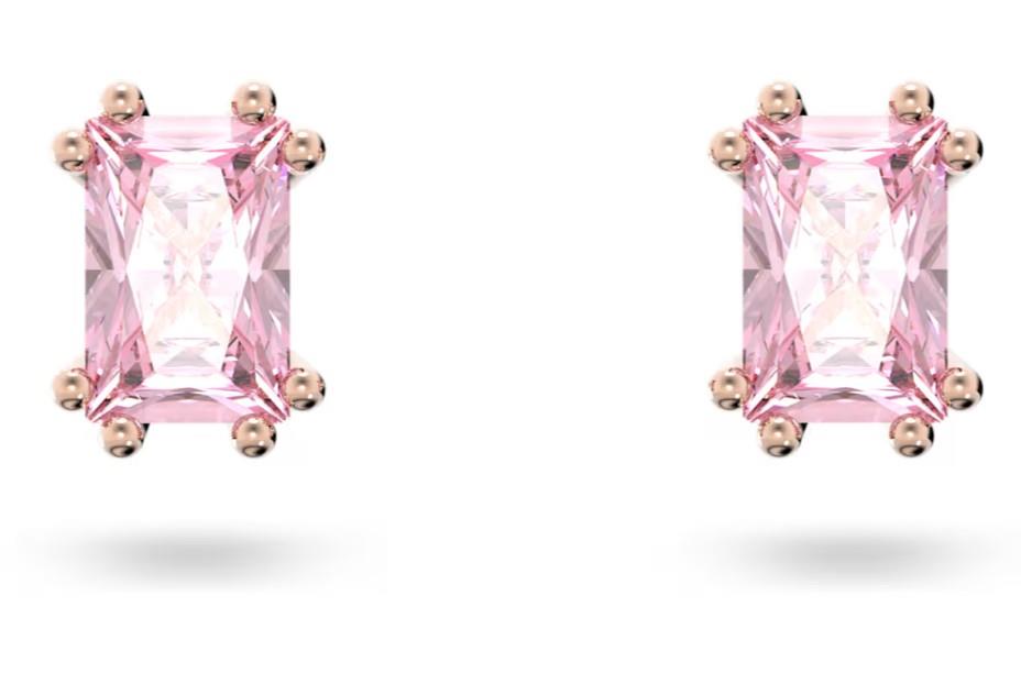 ORECCHINI A LOBO CHROMA - SWAROVSKI