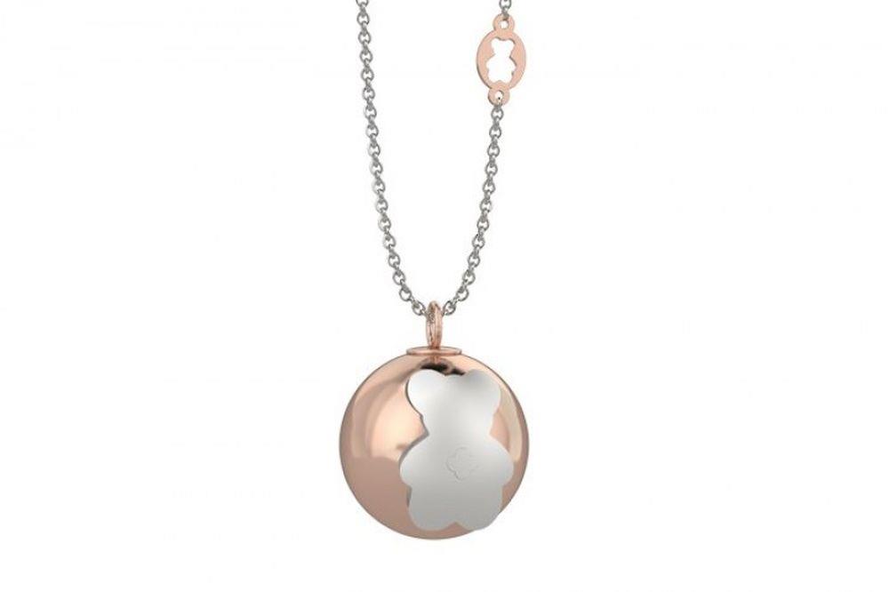 COLLANA CHIAMANGELI ROS&Egrave; CON ORSETTO  - NANAN