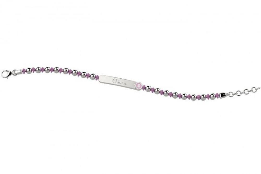 BRACCIALE BOLAS BIMBA CON TARGHETTA - NANAN