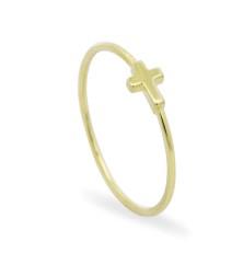 ANELLO FEDINA CROCE - ORO18KT RUE DES MILLE - RUE DES MILLE