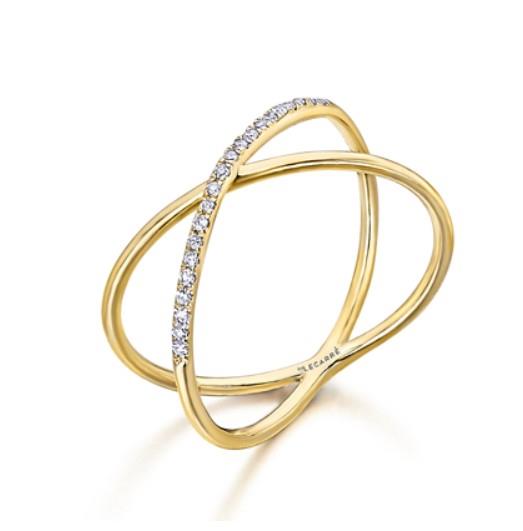 ANELLO INCROCIATO LE CARR&Egrave; - LE CARRE