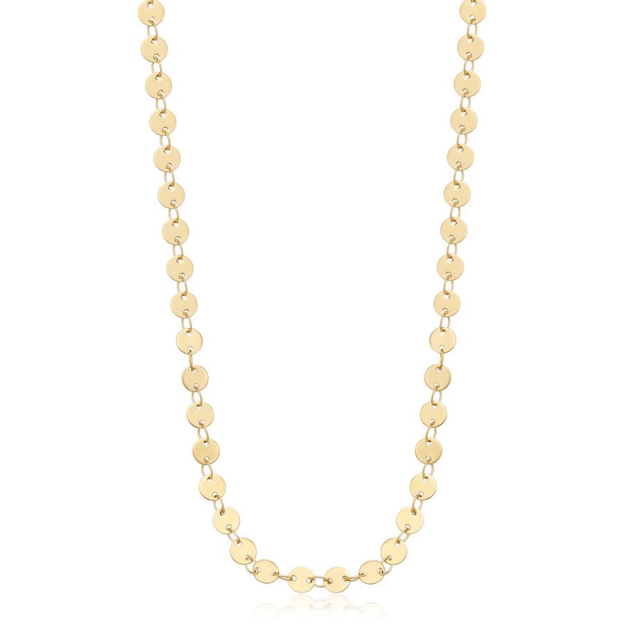 COLLANA LUNGA CHUNKY IN ACCIAIO - S