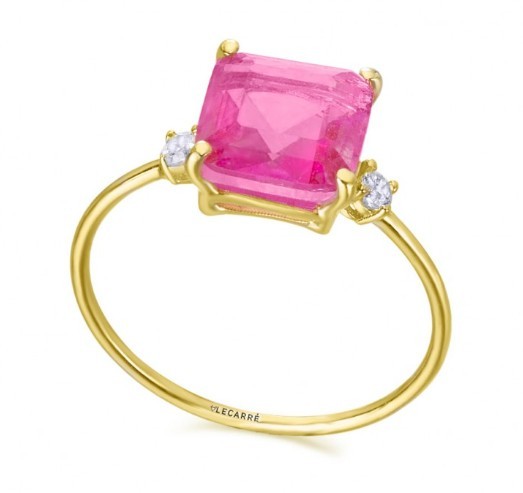 ANELLO TOPAZIO ROSA LE CARRE' - LE CARRE
