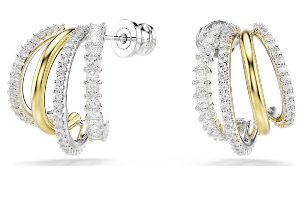 ORECCHINI A CERCHIO HYPERBOLA - SWAROVSKI