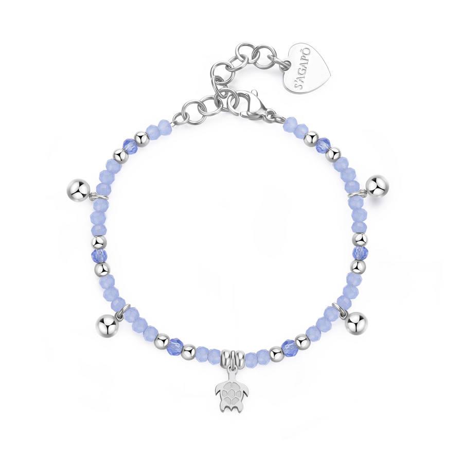 BRACCIALE GLINT  IN ACCIAIO S'AGAPO' - S