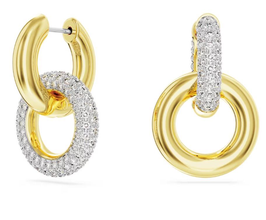 ORECCHINI A CERCHIO DEXTERA - SWAROVSKI