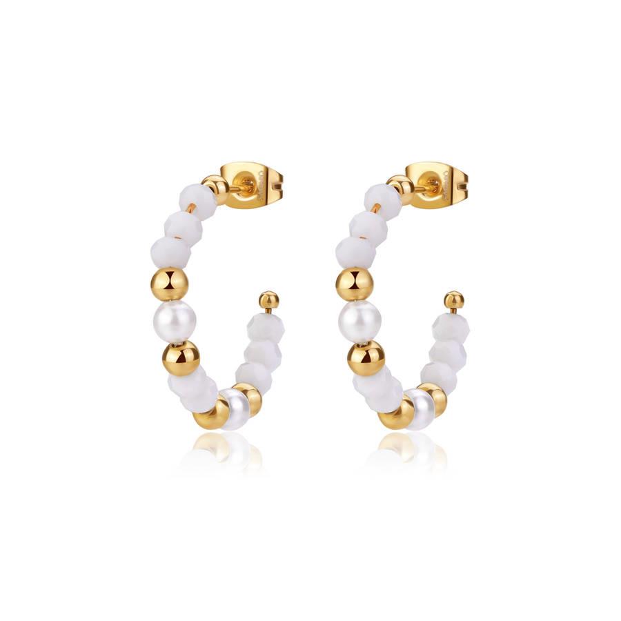 ORECCHINI GLINT  IN ACCIAIO S'AGAPO' - S