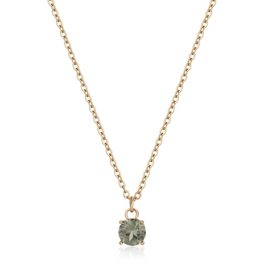 COLLANA DAZZLY IN ACCIAIO 316L, FINITURA PVD COLOR - S