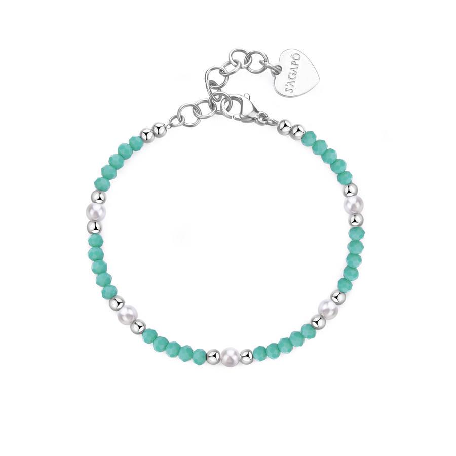 BRACCIALE GLINT  IN ACCIAIO S'AGAPO' - S