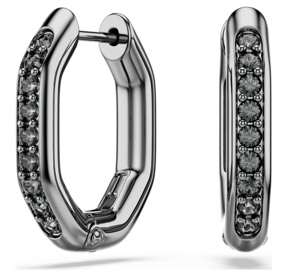 ORECCHINI A CERCHIO DEXTERA - SWAROVSKI