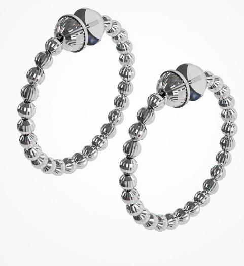 ORECCHINI CRYSTAL HOOP DESMOS - DESMOS