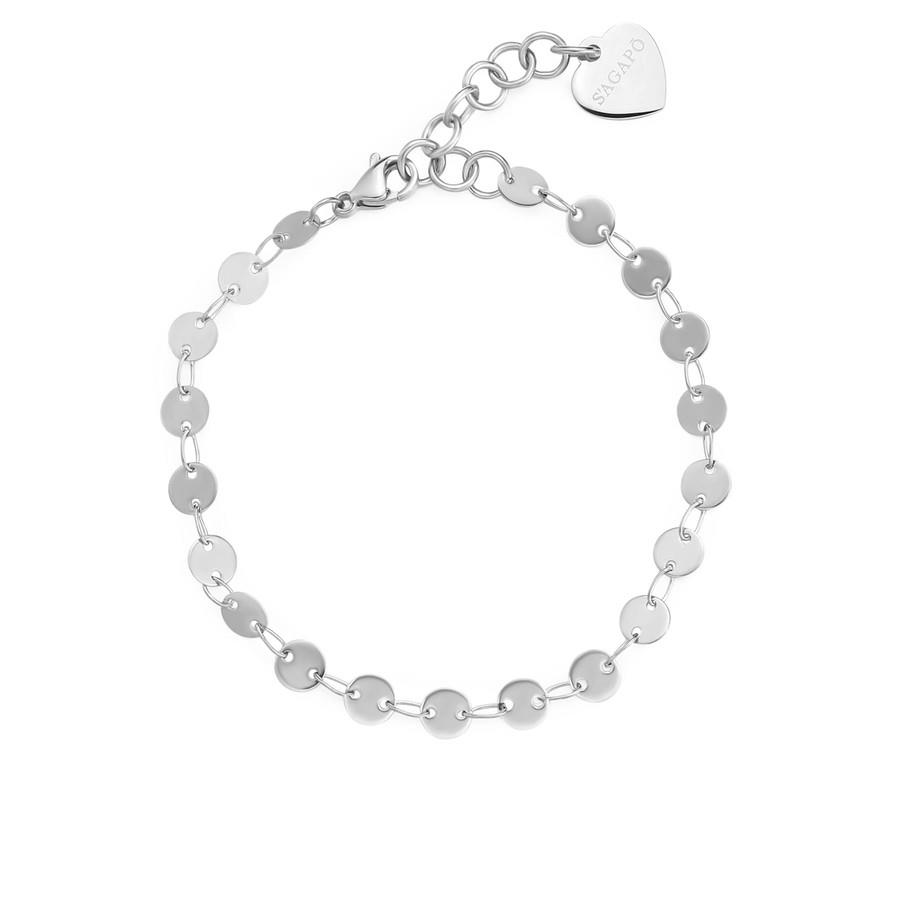 BRACCIALE CHUNKY IN ACCIAIO - S