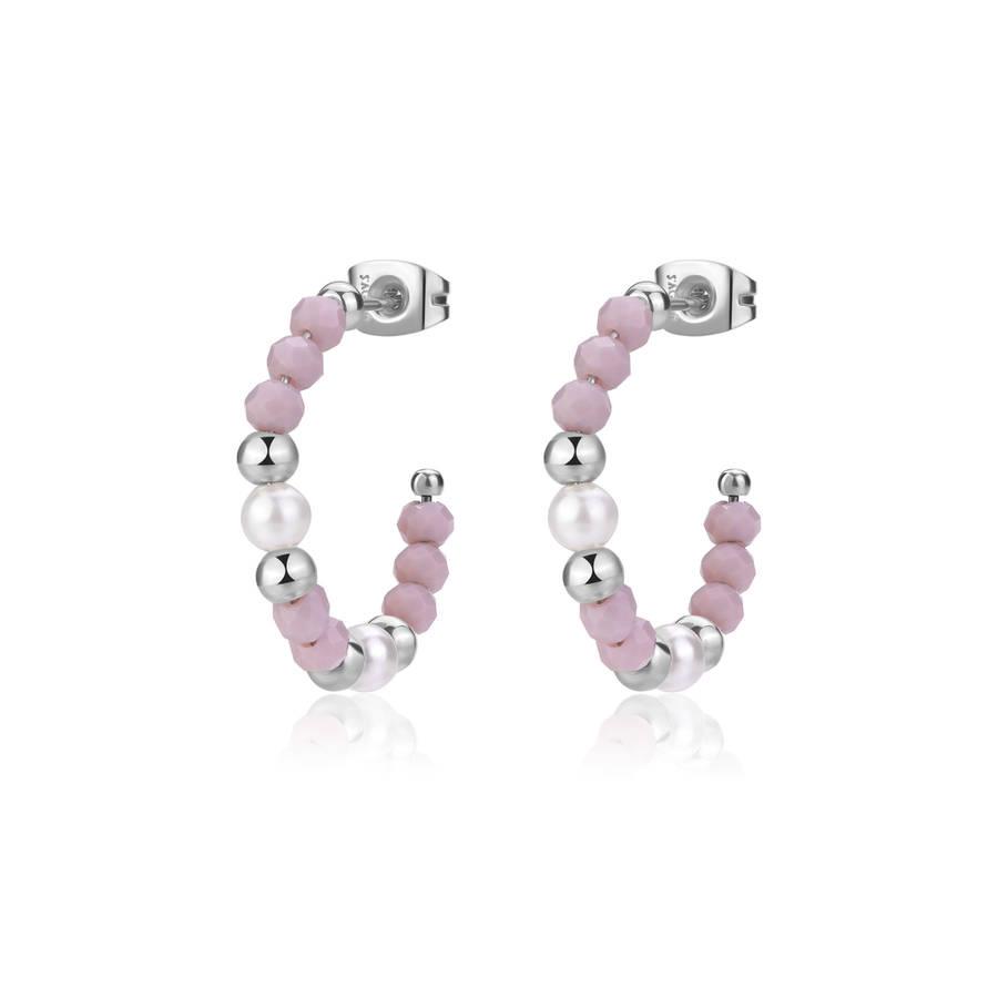 ORECCHINI GLINT  IN ACCIAIO S'AGAPO' - S