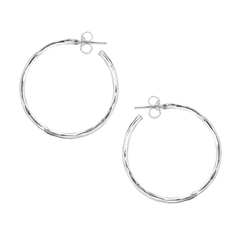 Q BE &ndash; ORECCHINI IN ARGENTO NATURALE - ATHENA 