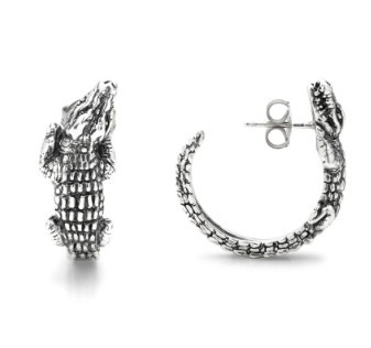 ORECCHINI COCCODRILLO - GIOVANNI RASPINI