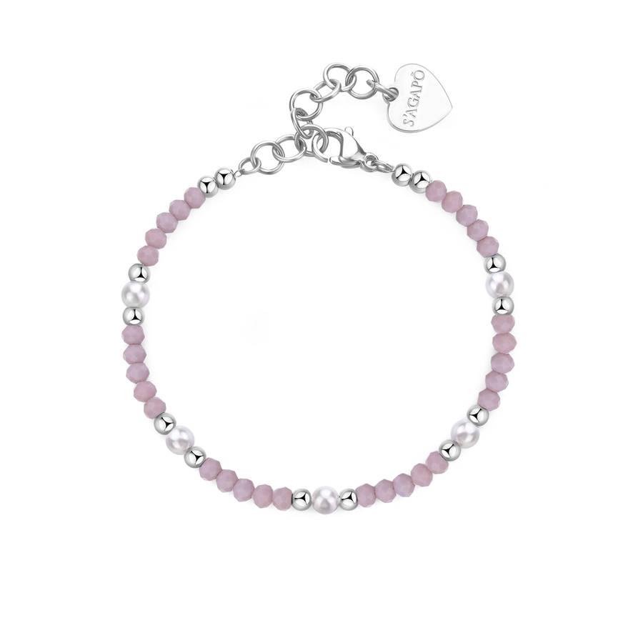 BRACCIALE GLINT  IN ACCIAIO S'AGAPO' - S