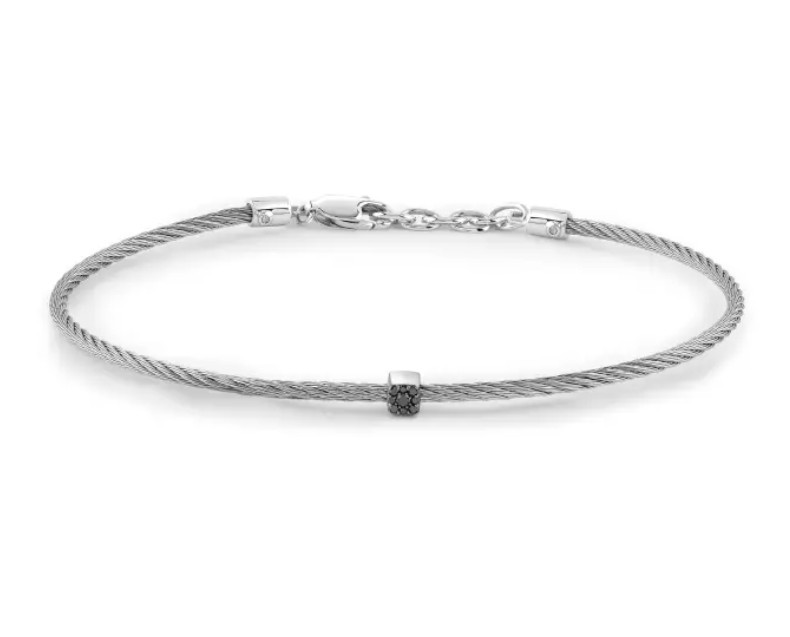 BRACCIALE ACCIAIO ORO BRUNITO BAGLIORI UOMO - SALVINI