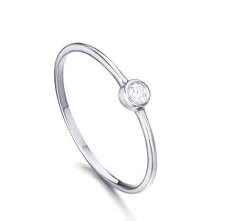 ANELLO SOLITARIO LE CARR&Egrave; - LE CARRE